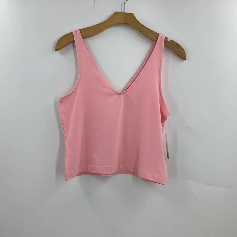 BP Nordstrom Women's V Neck Cotton Stretch‎ Tank Top Size XL NWT
